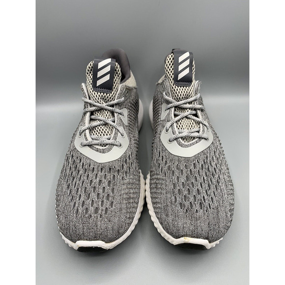 ADIDAS ALPHABOUNCE Gray Running Athletic Shoes Sneakers BW1194 Women's Size 8.5 - Picture 6 of 10